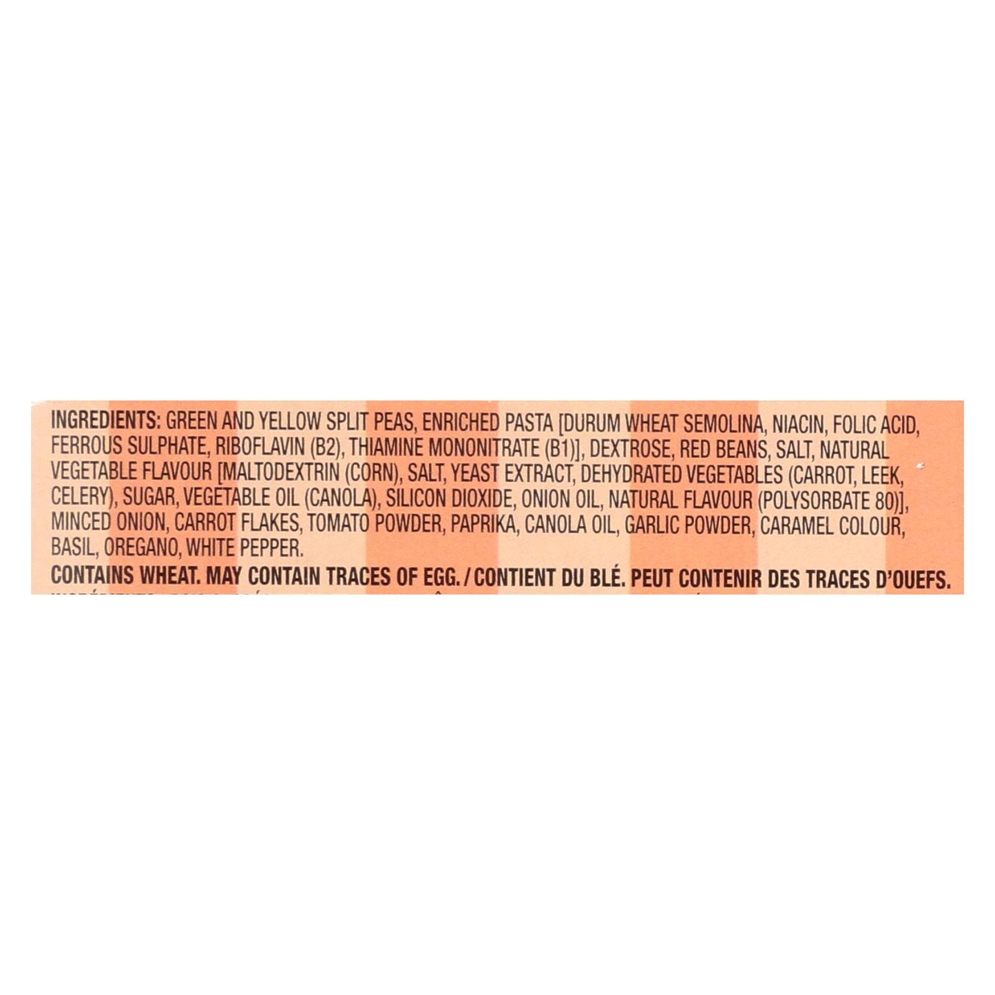 Mezcla para sopa minestrone Kedem - Caja de 24 - 6 oz.