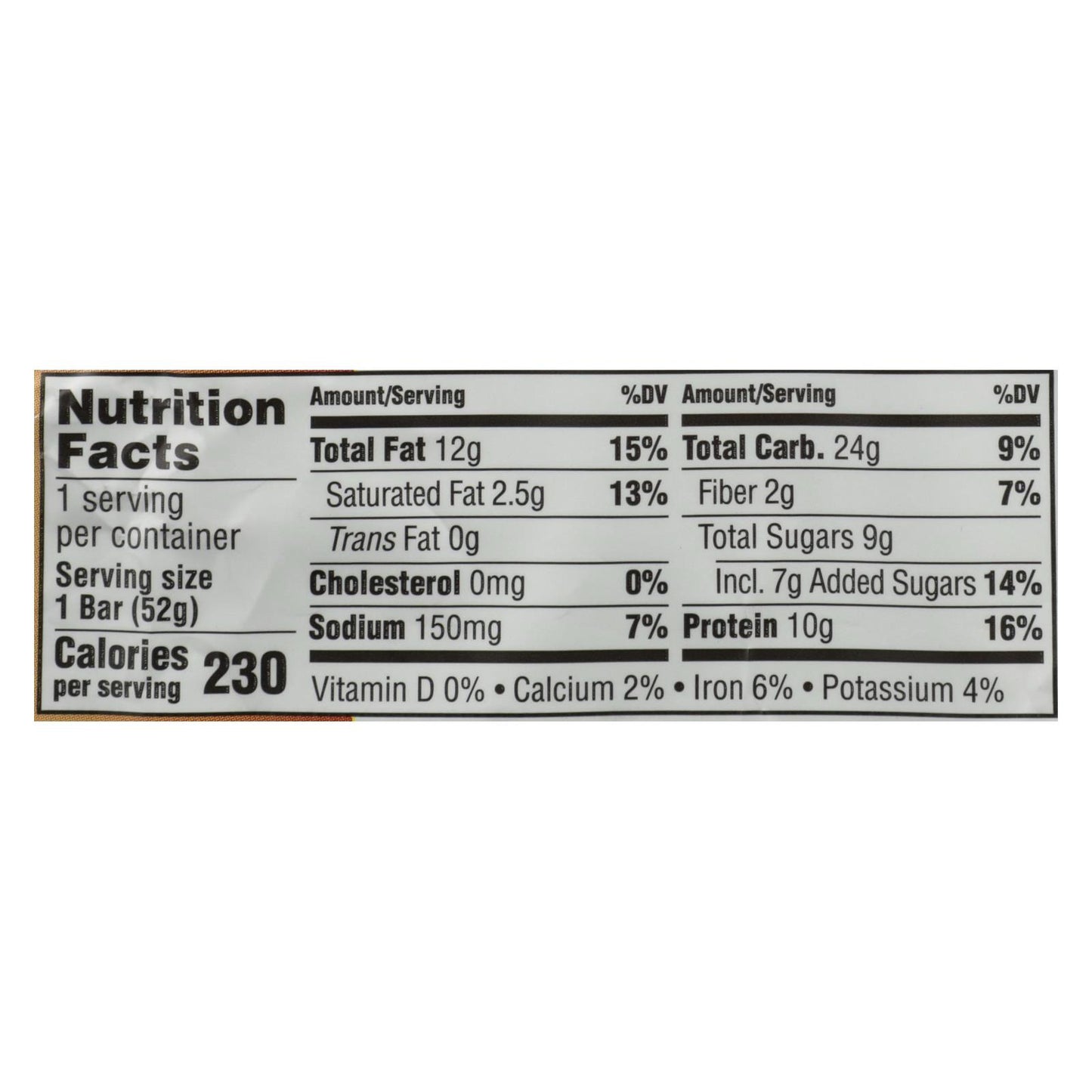 Evolve - Barra de mantequilla de maní Prot Bar - Caja de 12 - 1.83 oz