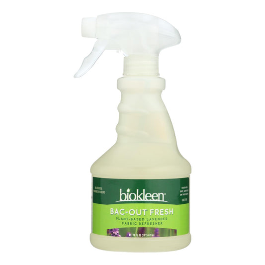 Ambientador natural para tejidos Biokleen Bac-out Fresh, lavanda, caja de 6, 16 oz