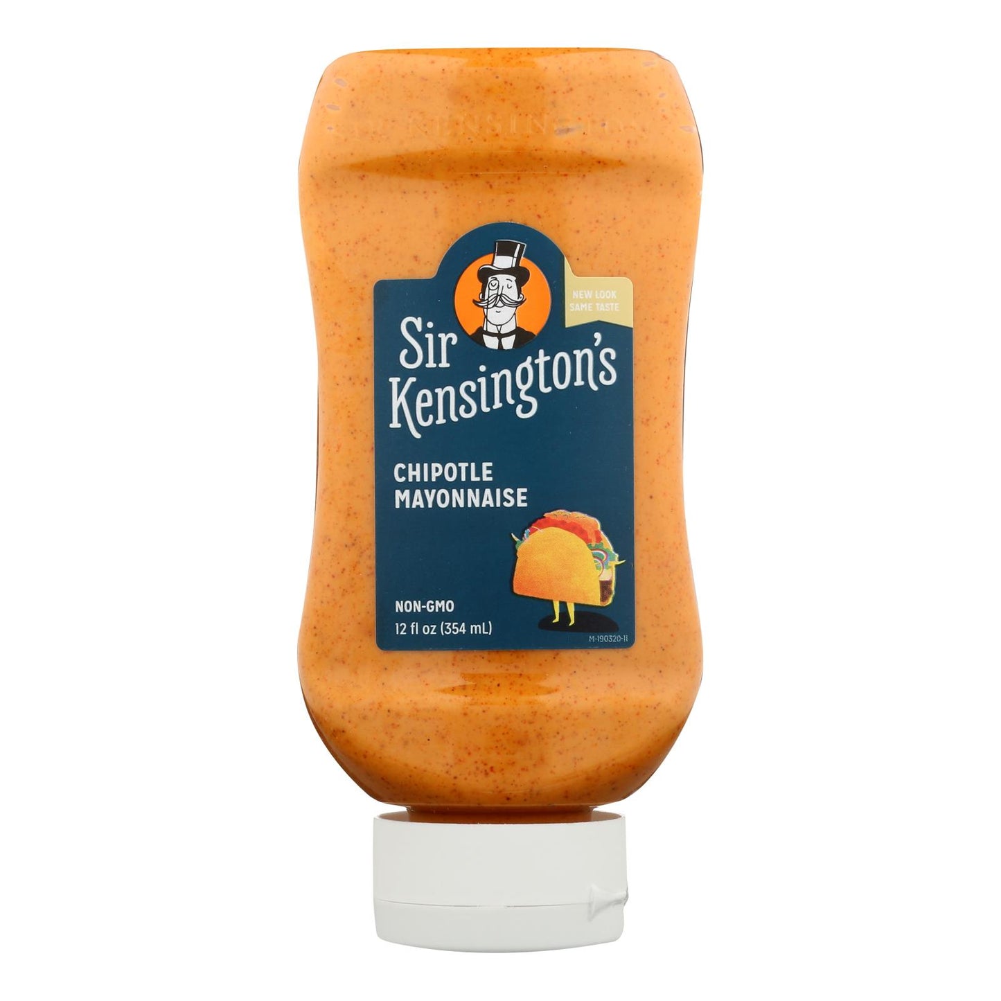 Sir Kensington's - Mayonesa Chipotle Squeeze Btl Sin Gluten - Caja De 6-12 Fz