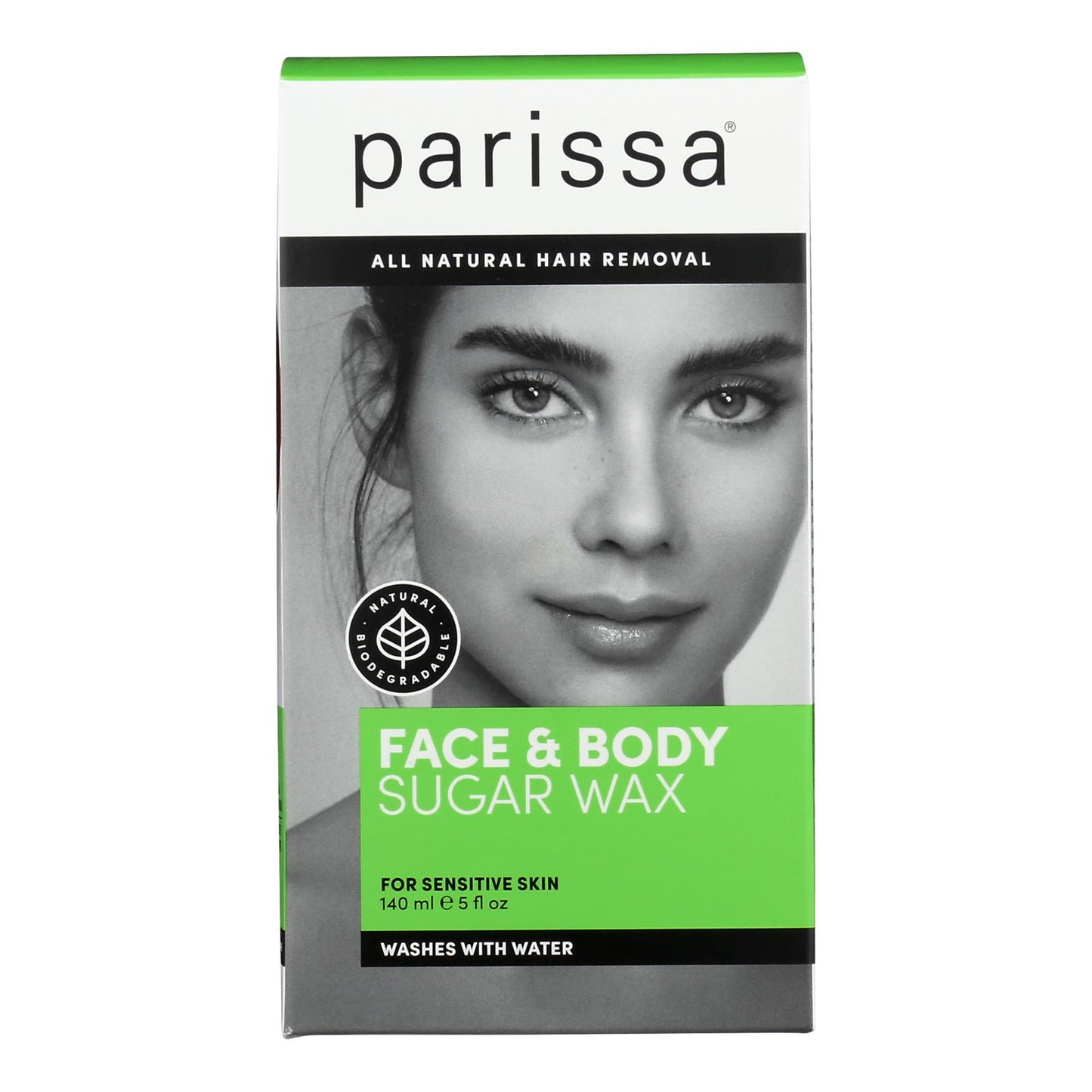 Parissa - Cera de azúcar para el cabello Rmv Fce/bdy - 1 unidad 1-5 Fz