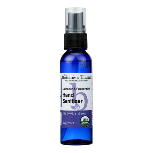 Brittanie's Thyme - Desinfectante de manos orgánico - Lavanda - 2 oz.