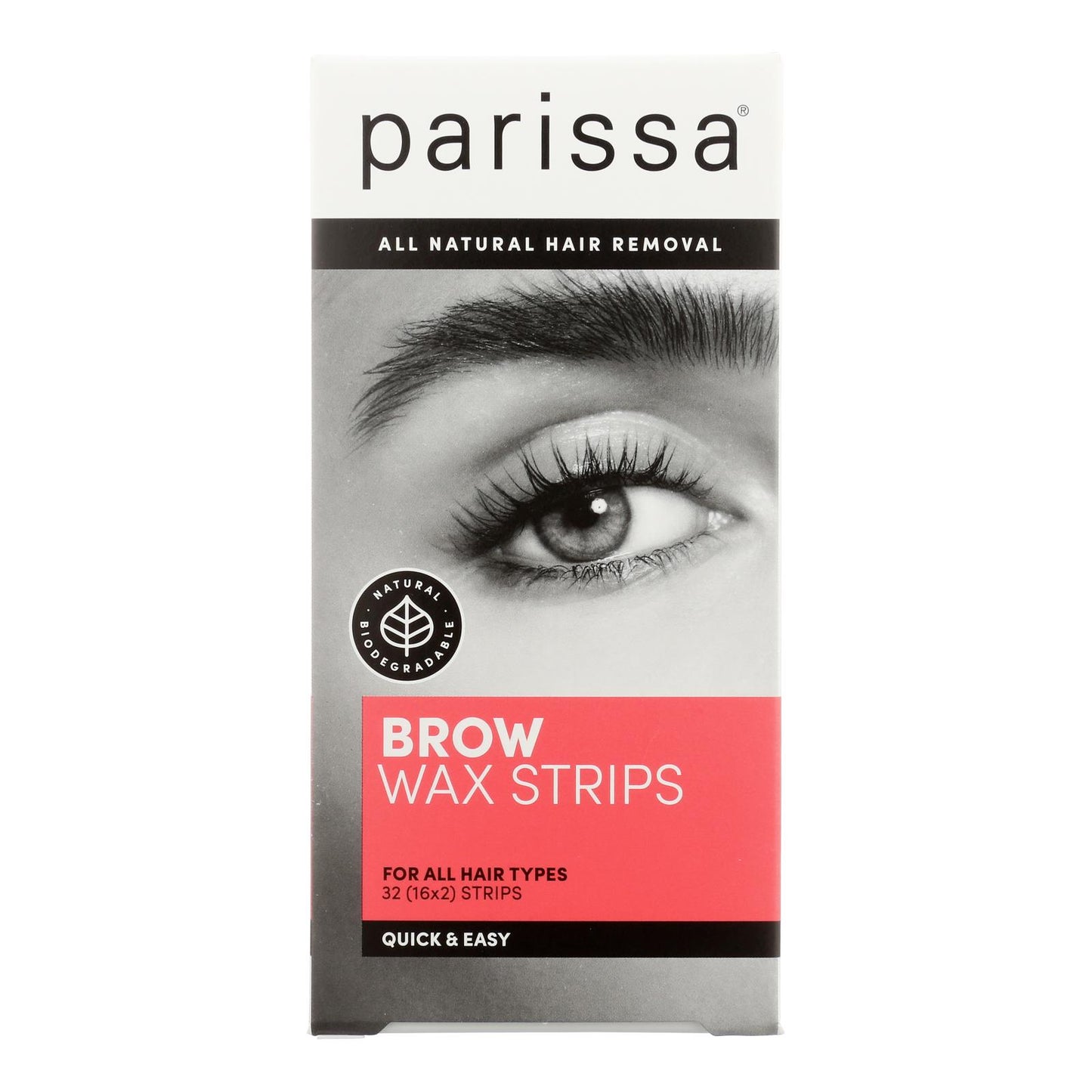 Parissa - Tiras de cera Qk/easy Brow - 1 unidad, 32 unidades