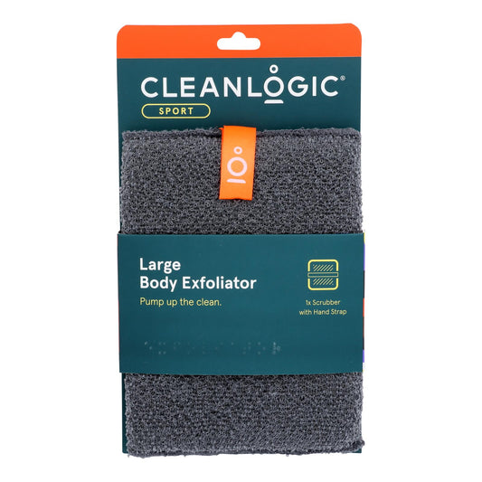 Cleanlogic - Exfoliante corporal grande para hombres - 1 unidad