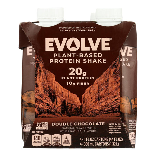 Evolve 经典巧克力蛋白奶昔 - 3 盒装 - 4/11 盎司