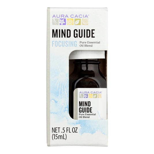 Aura Cacia - Aceite Ess Mind Guide Bxd - Caja de 3 - 0.5 oz