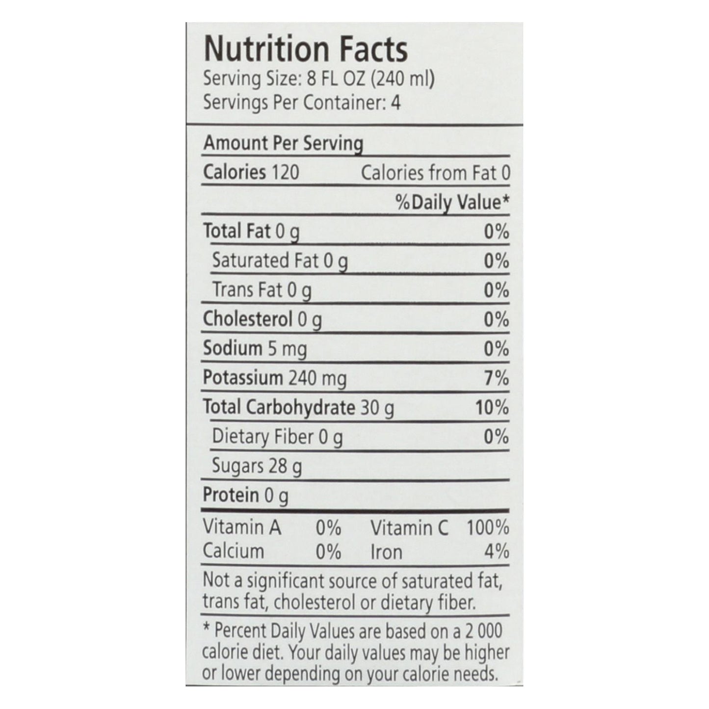 Ceres Juices Jugo - Melocotón - Caja de 12 - 33,8 Fl Oz
