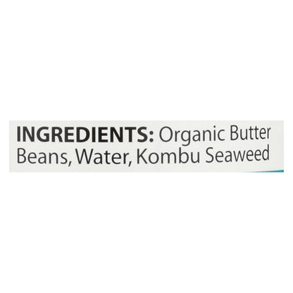 Frijoles Mantequilla Orgánicos Eden Foods - Caja de 12 - 15 Oz.
