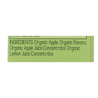 Puré de manzana Gogo Squeeze - Manzana y plátano - Caja de 12 - 3,2 oz.