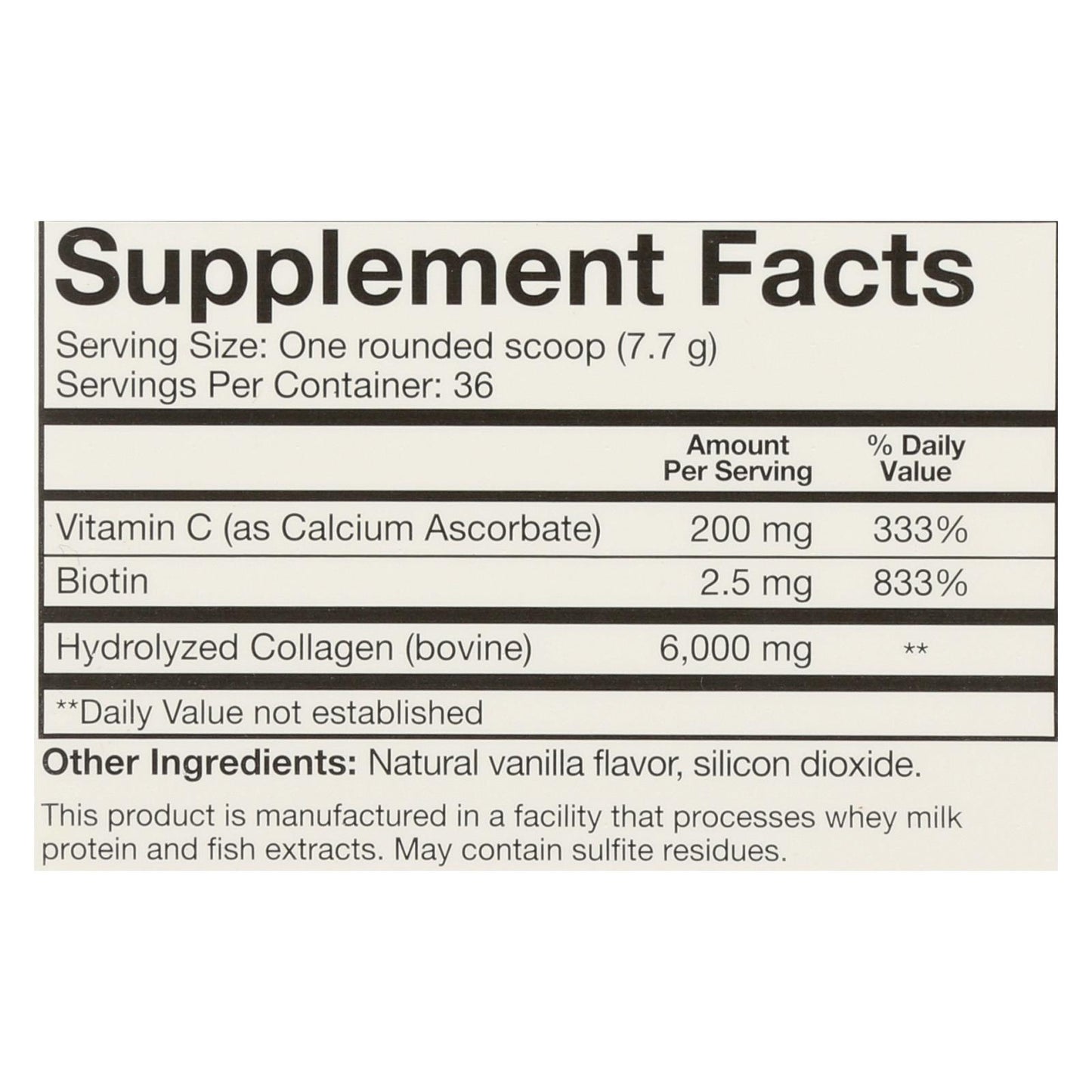 Suplemento dietético en polvo de colágeno Youtheory - 1 unidad - 10 oz