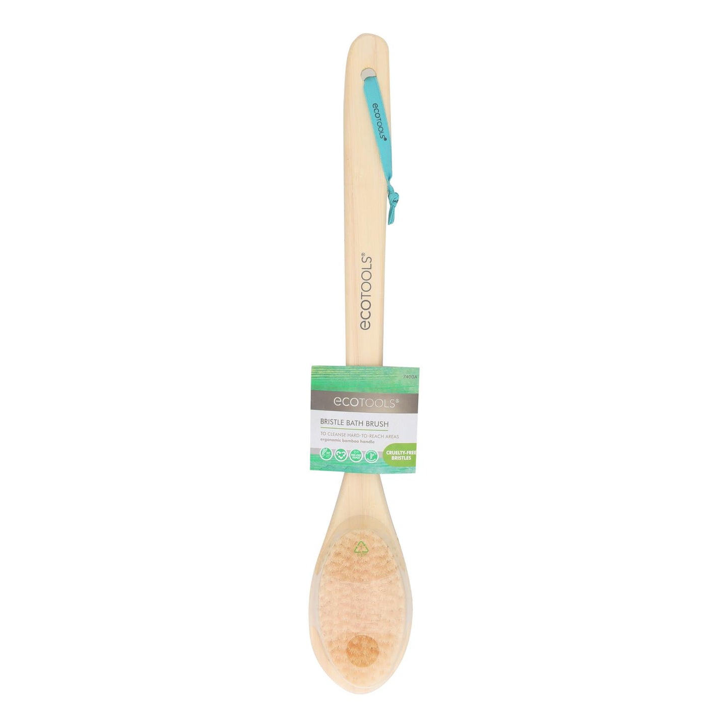 Eco Tool - Cepillo de baño con cerdas de bambú - Caja de 4 - 1 unidad