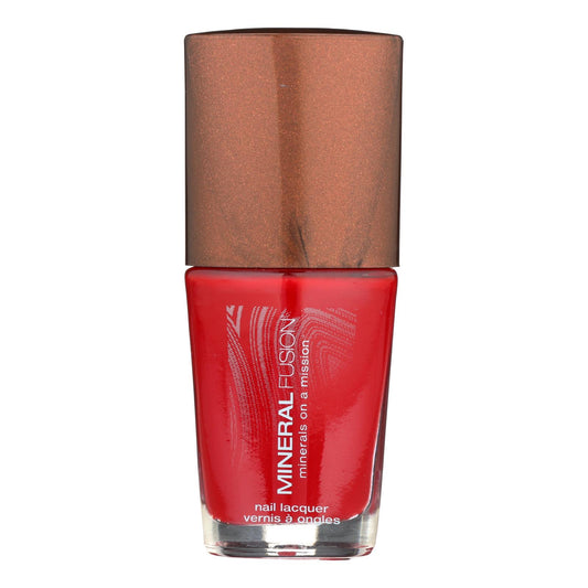 Mineral Fusion - Nail Polish - Crimson Clay - 0.33 Oz.