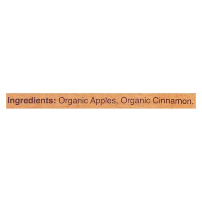 Puré de manzana orgánico de la costa norte - Caja de 12 - 4/4 oz