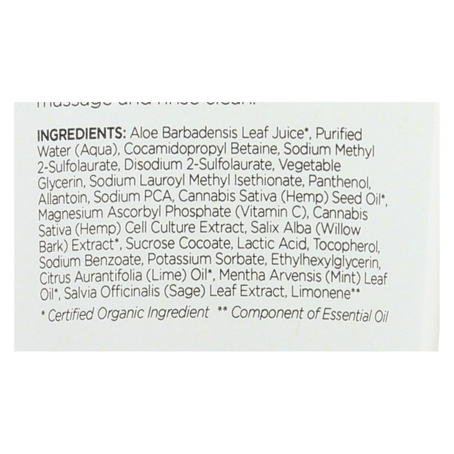 Andalou Naturals - Face Wash - Men's Refreshing - 6 Fl Oz.