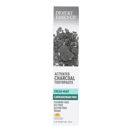 Desert Essence - Tthpst Activated Chrcoal CF - 6,25 oz