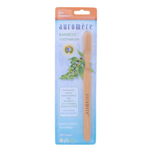 Auromere - Tbrush Bamboo - Caja de 6 - 1 unidad