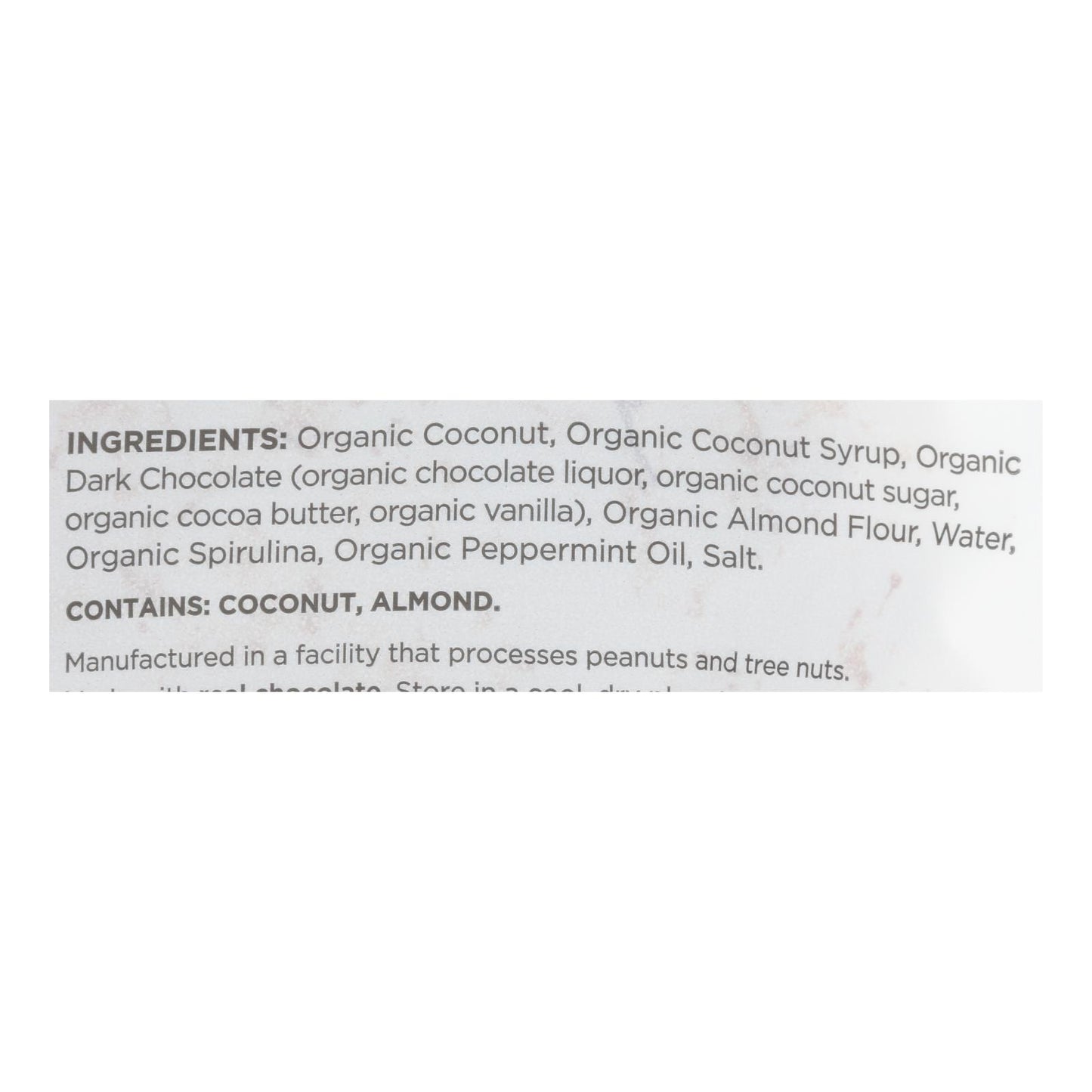 Emmy's Organics - Bocaditos de chocolate con menta - Caja de 6 - 3,5 oz