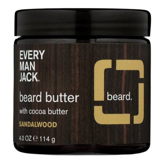 Every Man Jack - Manteca para barba de sándalo - 1 unidad - 4 oz