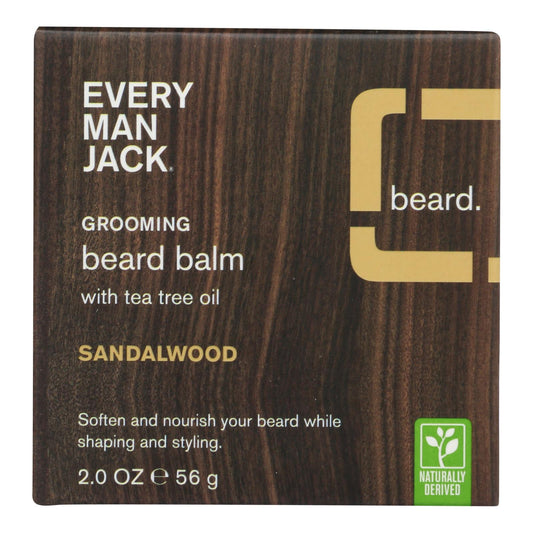 Every Man Jack - Bálsamo para barba de sándalo - 1 unidad - 2 oz