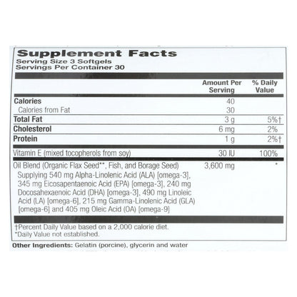 Nature's Life - Total Efa 1200 mg - 1 cada uno - 90 Sgel