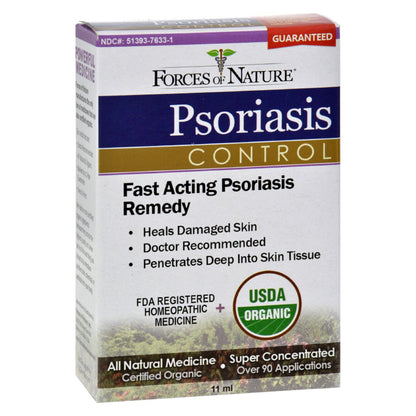 Forces Of Nature - Organic Psoriasis Control - 11 Ml