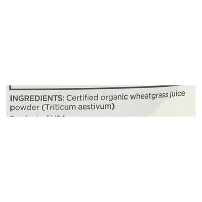 Polvo de pasto de trigo de Navitas Naturals, orgánico, 1 oz, caja de 6