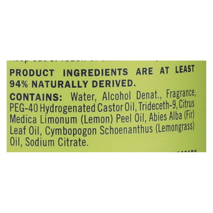 Mrs. Meyer's Clean Day - Ambientador - Verbena de limón - Caja de 6 - 8 oz