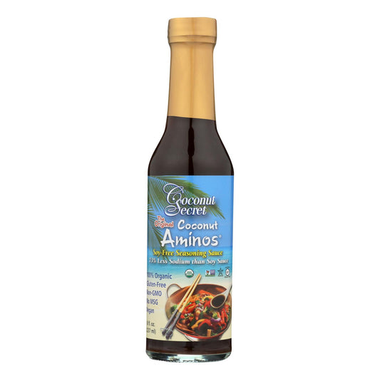 Coconut Secret - Organic Raw Aminos - Coconut - Case Of 12 - 8 Fl Oz.