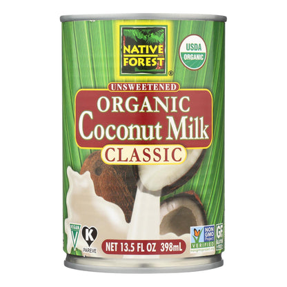 Native Forest Organic Classic - Coconut Milk - Case Of 12 - 13.5 Fl Oz.