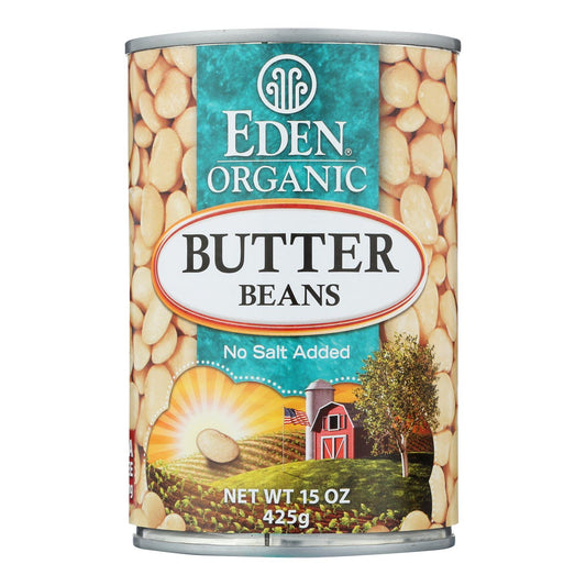 Frijoles Mantequilla Orgánicos Eden Foods - Caja de 12 - 15 Oz.
