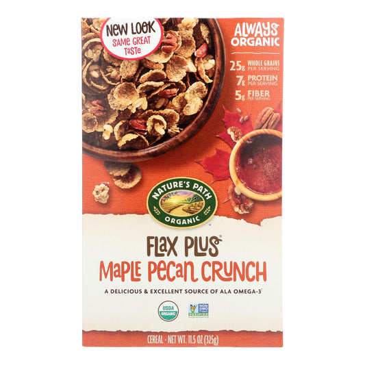 Nature's Path Maple Pecan Crunch - Flax Plus - Caja de 12 - 11,5 oz.