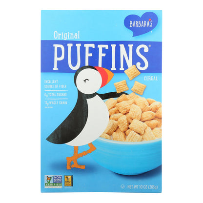 Barbara's Bakery - Cereal Puffins - Original - Caja de 12 - 10 oz.