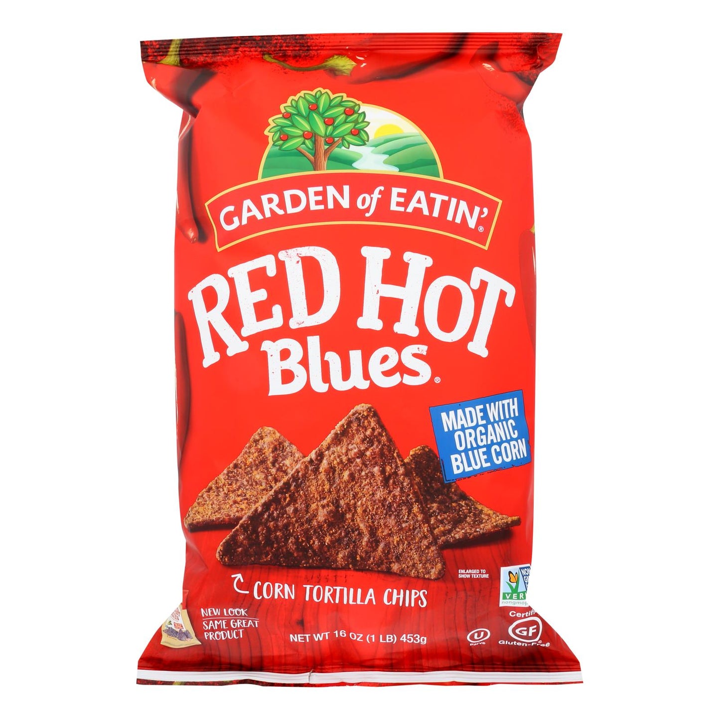 Jardín de Eatin' Red Hot Blues - Red Hot - Caja de 12 - 16 oz.