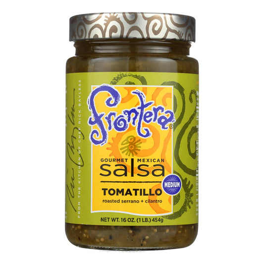 Salsa de Tomatillo de Frontera Foods - Tomatillo - Caja de 6 - 16 oz.