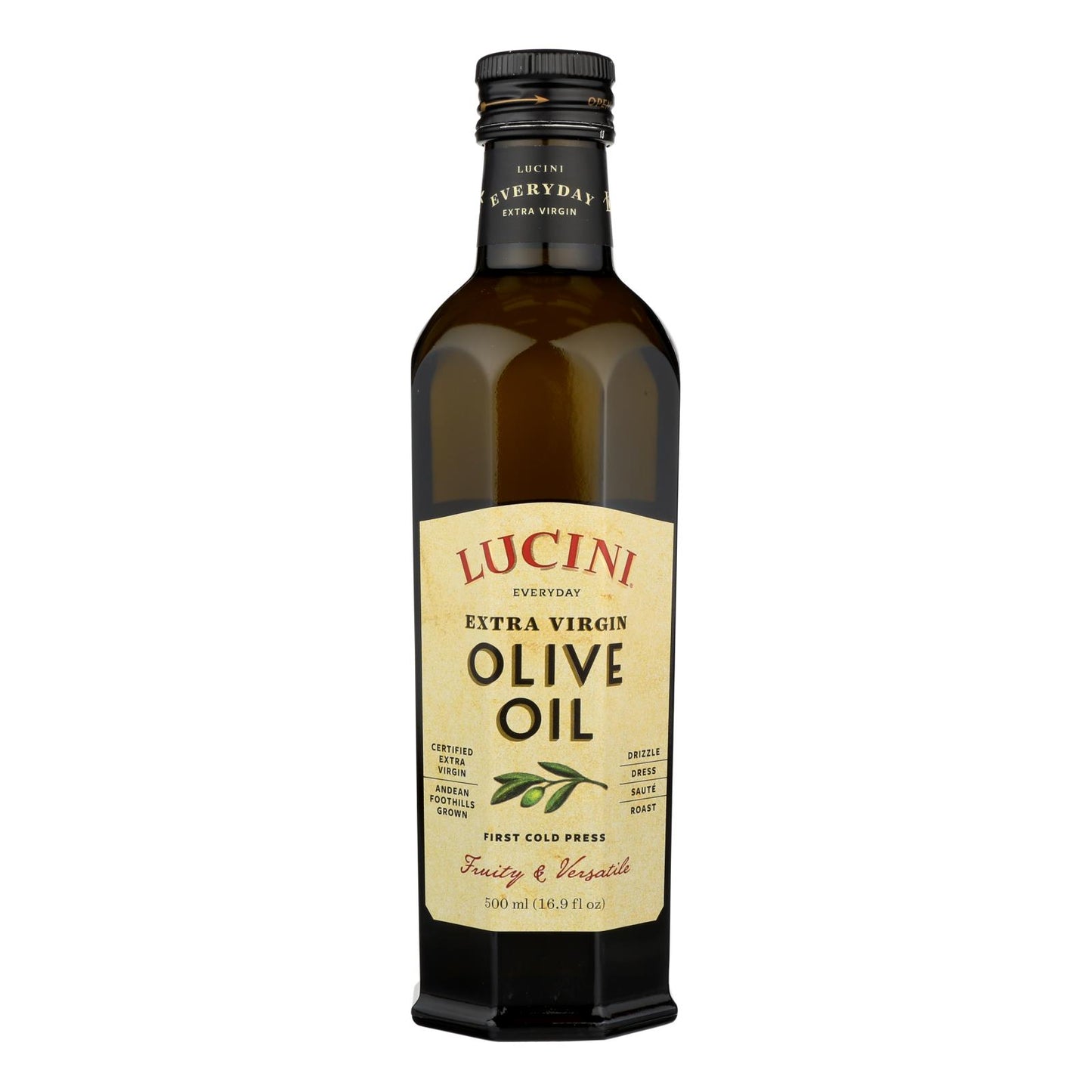 Aceite de oliva virgen extra Lucini Italia Select - Caja de 6 - 17 fl oz.