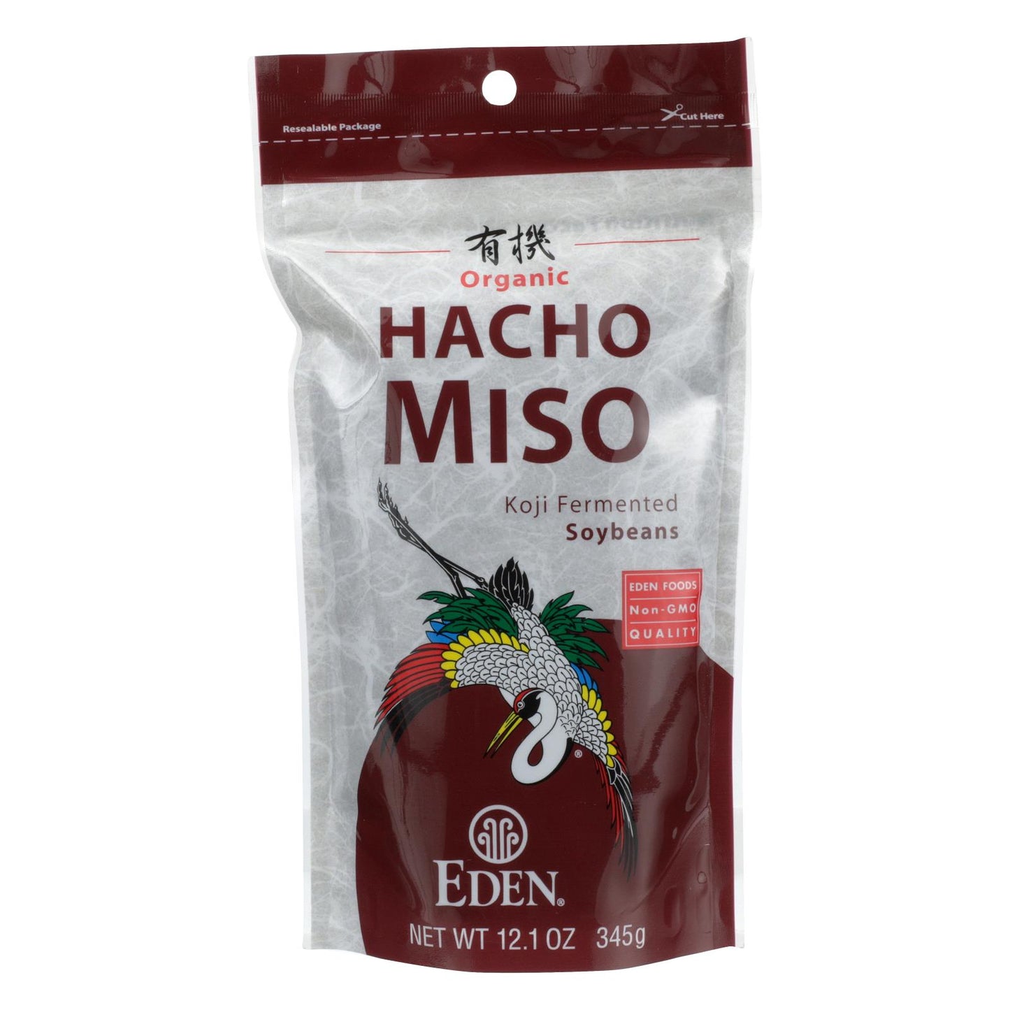 Eden Foods - Hacho Miso orgánico - Caja de 12 - 12,1 oz