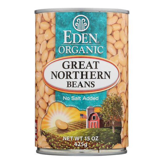 Eden Foods Great Northern Beans Organic - Case Of 12 - 15 Oz.