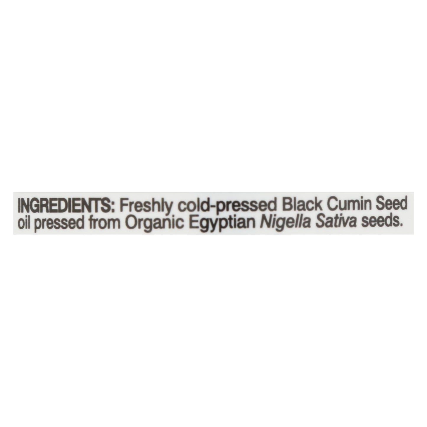 Black Seed - Black Seed Oil Egyptian - 1 Each - 8 Fz