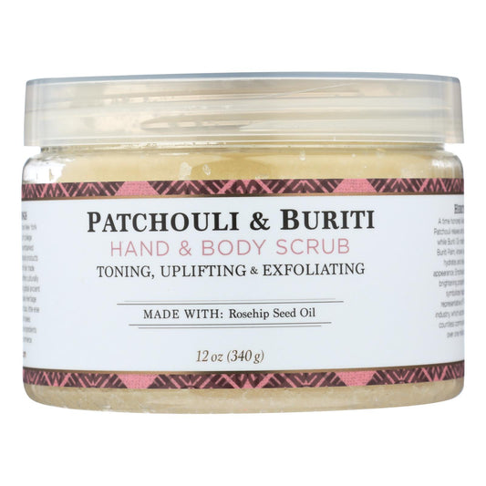 Nubian Heritage - Parche exfoliante para manos y cuerpo - 1 unidad - 12 oz