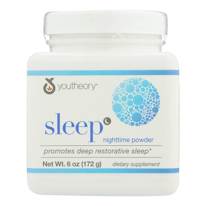 Suplemento dietético Youtheory Sleep Powder Advanced - 1 unidad - 6 oz