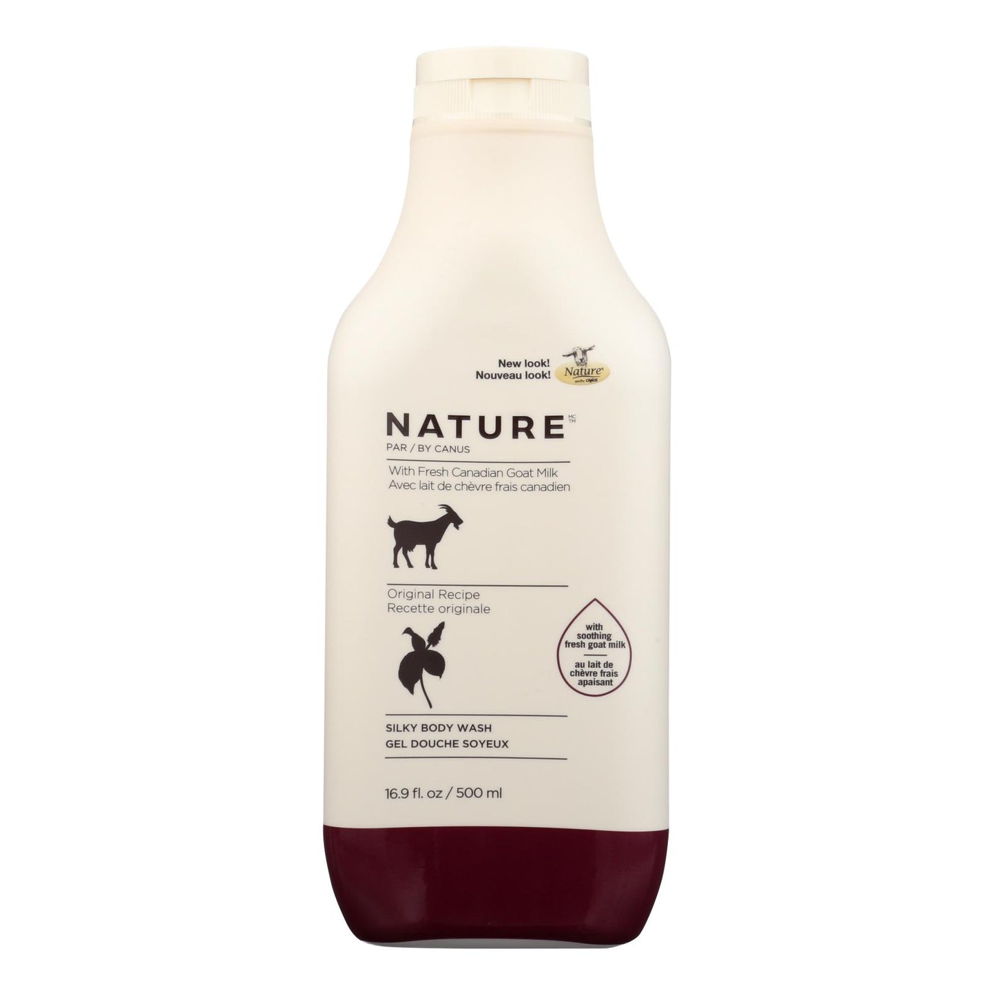 Nature By Canus - Leche limpiadora corporal Nature Gt Org - 1 unidad - 16,9 oz