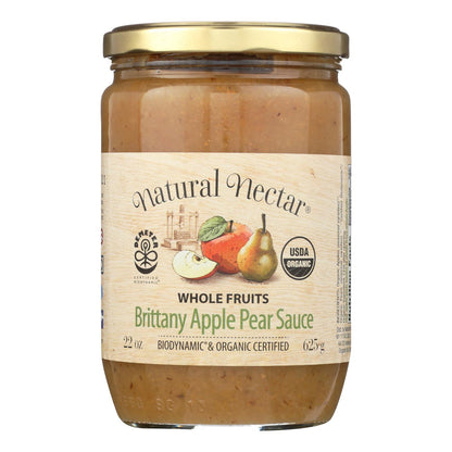 Natural Nectar Brittany Sauces - Apple - Case Of 6 - 22.2 Oz.