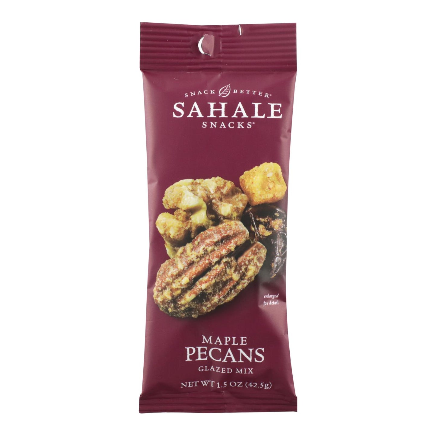 Sahale Snacks 枫糖山核桃釉面混合物 - 9 盒装 - 1.5 盎司