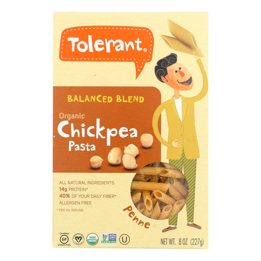 Tolerant Organic Chickpea Pasta Balanced Blend - Case Of 6 - 8 Oz