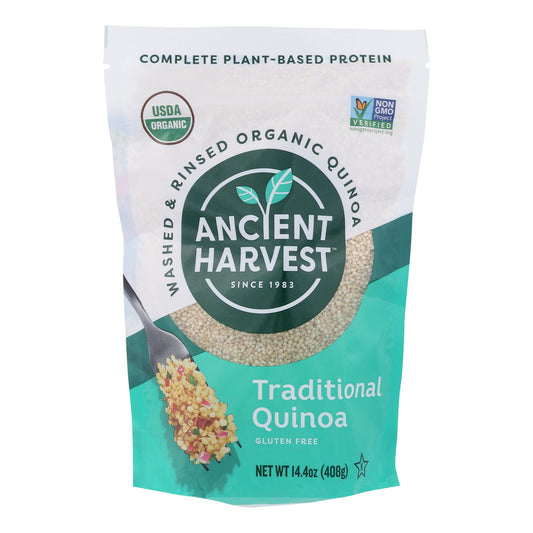 Quinoa de cosecha antigua - Orgánica - Tradicional - Grano integral - Sin gluten - Caja de 12 - 14,4 oz