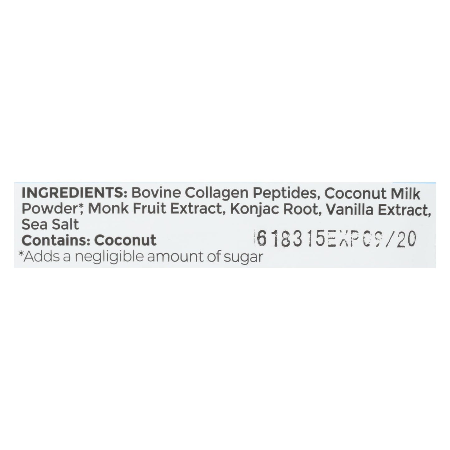 Mezcla para bebida de colágeno con péptidos y sabor a vainilla y coco de Primal Kitchen, caja de 12, 0,54 oz