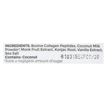 Mezcla para bebida de colágeno con péptidos y sabor a vainilla y coco de Primal Kitchen, caja de 12, 0,54 oz