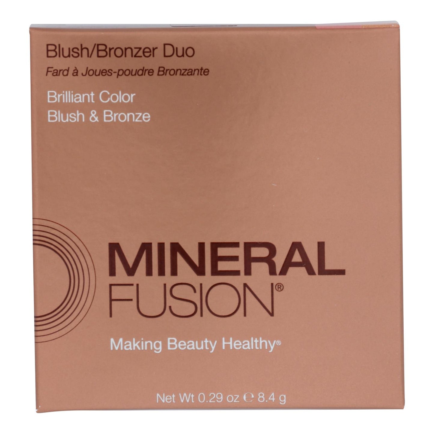 Dúo de rubor y bronceador Mineral Fusion en Blonzer - 1 unidad - 0,29 oz