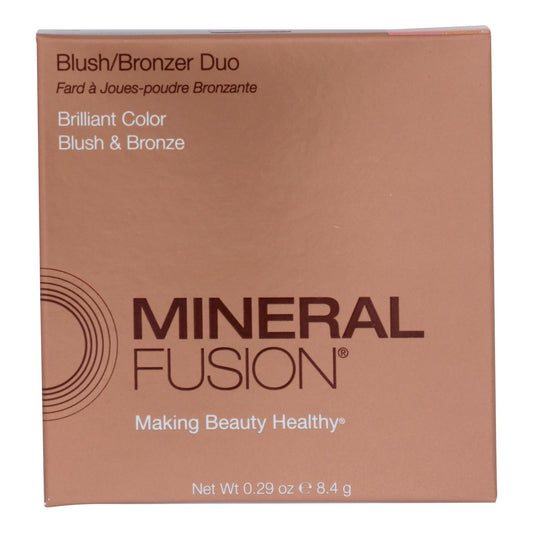 Dúo de rubor y bronceador Mineral Fusion en Blonzer - 1 unidad - 0,29 oz