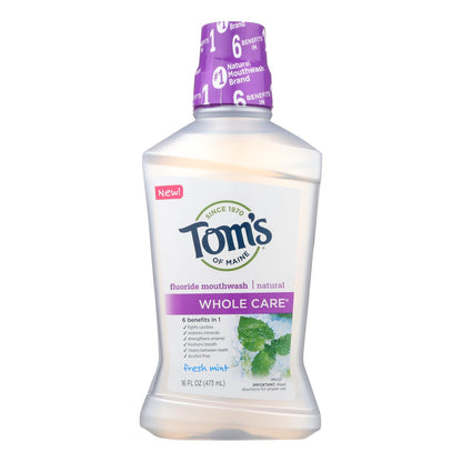 Tom's Of Maine - Mouthwash Fresh Mint Whlc - 1 Each - 16 Fz